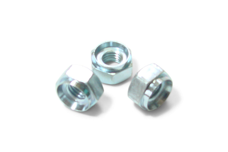 M6 x 18G MS BZP Hex Rivet Bush