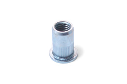 Gripmor M12 (1.0-4.0) MS BZP Flange Knurled Rivet Nut (16.0)