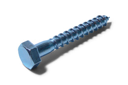 8 x 60 MS BZP Hex Coach Screw